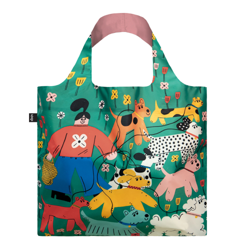 BORSA SPESA TESS SMITH-ROBERTS - DOG WALKING RECYCLED