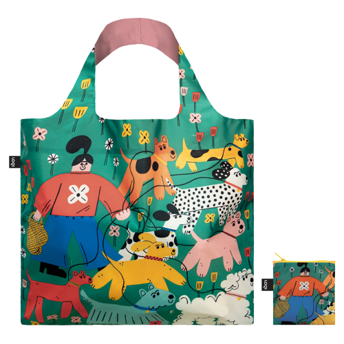 BORSA SPESA TESS SMITH-ROBERTS - DOG WALKING RECYCLED