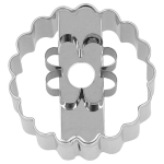 STAMPINO LINZER QUADRIFOGLIO INOX CM.5