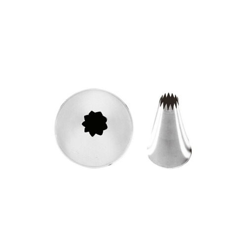 BOCCHETTA INOX STELLA FRANCESE INOX mm. 4