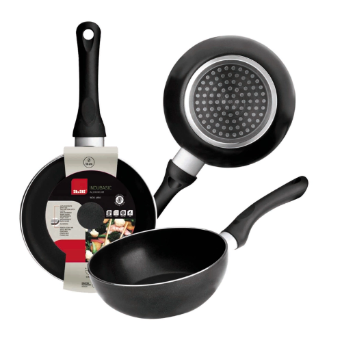 PADELLA MINI WOK INDUBASIC ANT. IND. CM.16