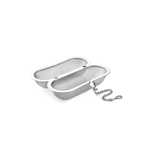 FILTRO OVALE PER SPEZIE INOX 18/10 CM.11x4,5