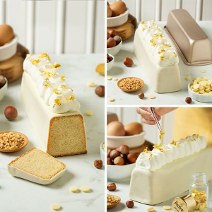 STAMPO RETT. SLIM CAKE GOLD LINE CM.21x8 H.5,8