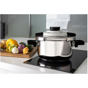 PENTOLA A PRESSIONE A GANASCIA FACILE DUALSYSTEM 2.0 LT.4,5