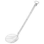 SCHIUMAROLA RINFORZATA RETE INOX L. CM.85 Ø 28