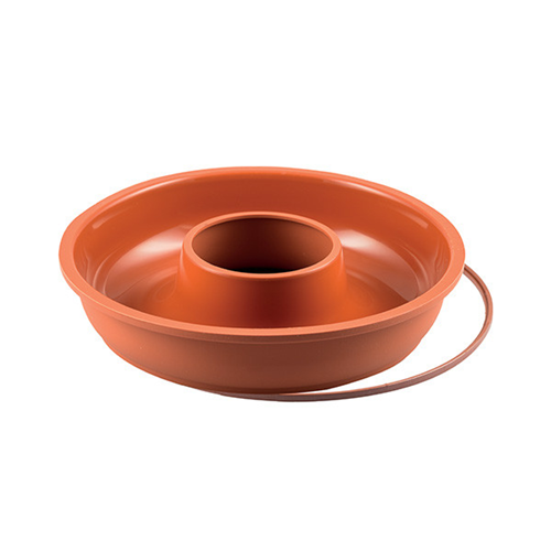 STAMPO SAVARIN SILICONE ROSSO mm. Ø 240 h.55 SFT205