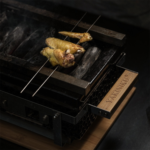 SET 2 PZ. BARRA YAKITORI PER SHICHIRIN RETT. LARGE CM.55x2x2