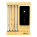 TERMOMETRO DA CUCINA MEATER PRO XL CON WIFI E 4 SONDE