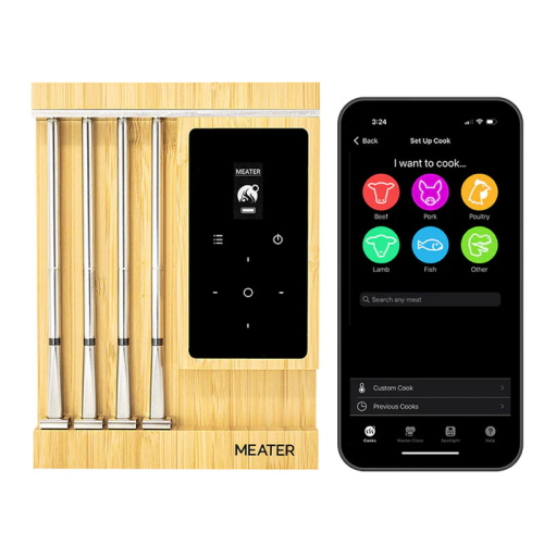 TERMOMETRO DA CUCINA MEATER PRO XL CON WIFI E 4 SONDE