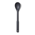 CUCCHIAIO CUCINA SILICONE NERO CM.33