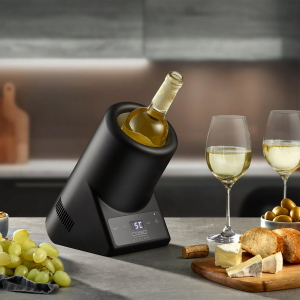 RAFFREDDATORE VINO 1 BOTTIGLIA 5-18°C NERO 72W
