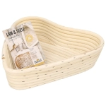 CESTO LIEVITAZIONE CUORE CANNA CM.24x24,5 H.6,5 1000 g
