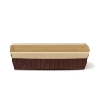 CONF. 5 STAMPI PLUMCAKE CARTA FORNO CM.21,5x7,5 H.4,5 300 g