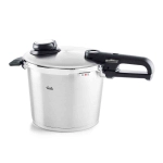PENTOLA A PRESSIONE VITAVIT PREMIUM NEW LT.6 CM.22 C/INSERTO VAPORE