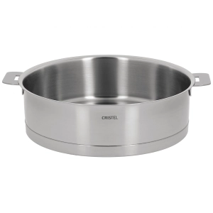CASSERUOLA BASSA INOX STRATE CM.28 LT.5,3