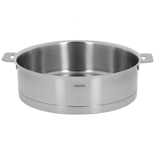 CASSERUOLA BASSA INOX STRATE CM.28 LT.5,3