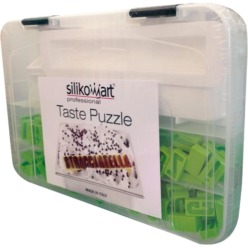 KIT TASTE PUZZLE ABECEDARIO + BARRE SILICONE