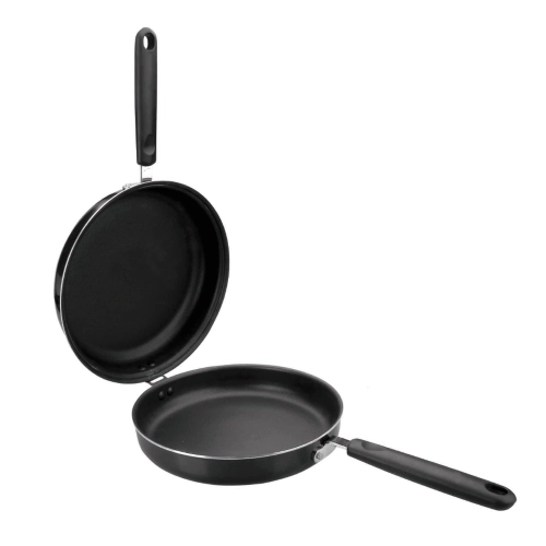 PADELLA DOPPIA TORTILLA INDUBASIC ANT. IND. CM.14