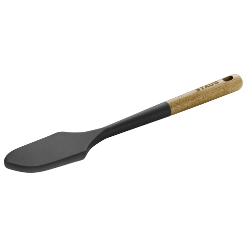 SPATOLA PASTICCERIA M/LEGNO ACACIA SILICONE CM.30