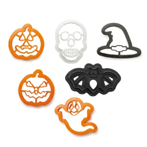 TAGLIAPASTA PLASTICA HALLOWEEN SFUSO DISEGNI ASSORTITI