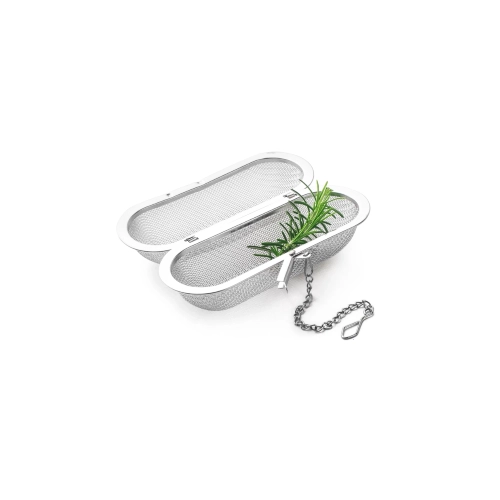 FILTRO OVALE PER SPEZIE INOX 18/10 CM.11x4,5