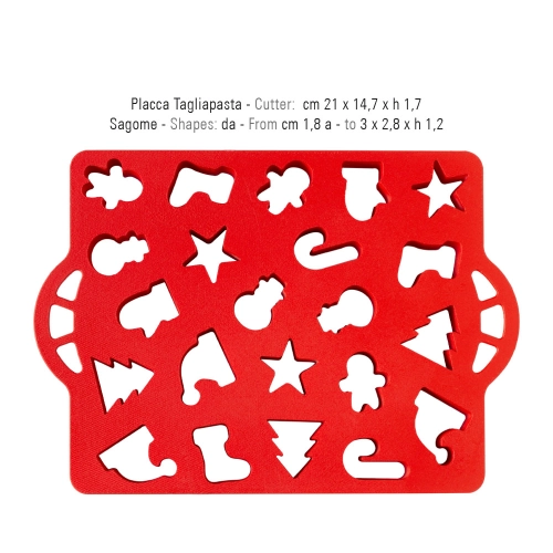 TAGLIAPASTA MINI CUPCOOKIES NATALE