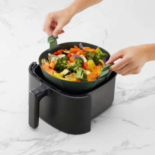 TEGLIA SILICONE QUADRA PER AIR FRYER BASKET XL