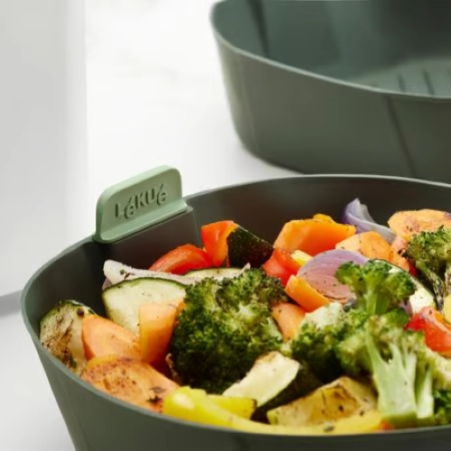 TEGLIA SILICONE QUADRA PER AIR FRYER BASKET XL