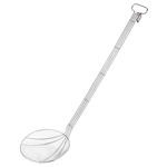 SCHIUMAROLA RINFORZATA RETE INOX L. CM.85 Ø 28