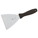 SPATOLA TRIANGOLARE INOX MANICO PP CM.12