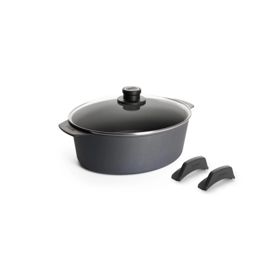 CASSERUOLA OVALE 2/M DIAMOND LITE C/C CM.31x26 H.11,2 LT.6
