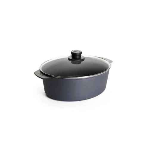 CASSERUOLA OVALE 2/M DIAMOND LITE C/C CM.31x26 H.11,2 LT.6