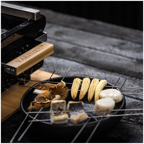 CONF. 20 PZ. SPIEDINI mm.1,0 INOX YAKITORI